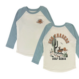 Long Sleeve Raglan- Surf Ranch