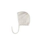 Bonnet | Silver Gingham