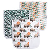 Bison Burp Cloth 3PK