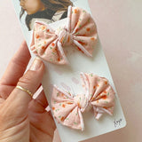 2PK Printed Baby Fab Clips