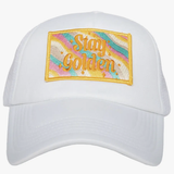 Stay Golden Trucker Hat