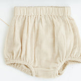 Diaper Cover - Tan Muslin