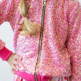 Hot Pink Sequin Jacket