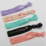 5 Piece Peace and Dream Hair Tie Set