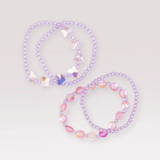 Boutique Shimmer Butterfly Bracelet 2pc