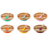 Avanchy Bamboo Toddler Plates Color Options