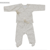 Cream Vines Cotton Layette Set