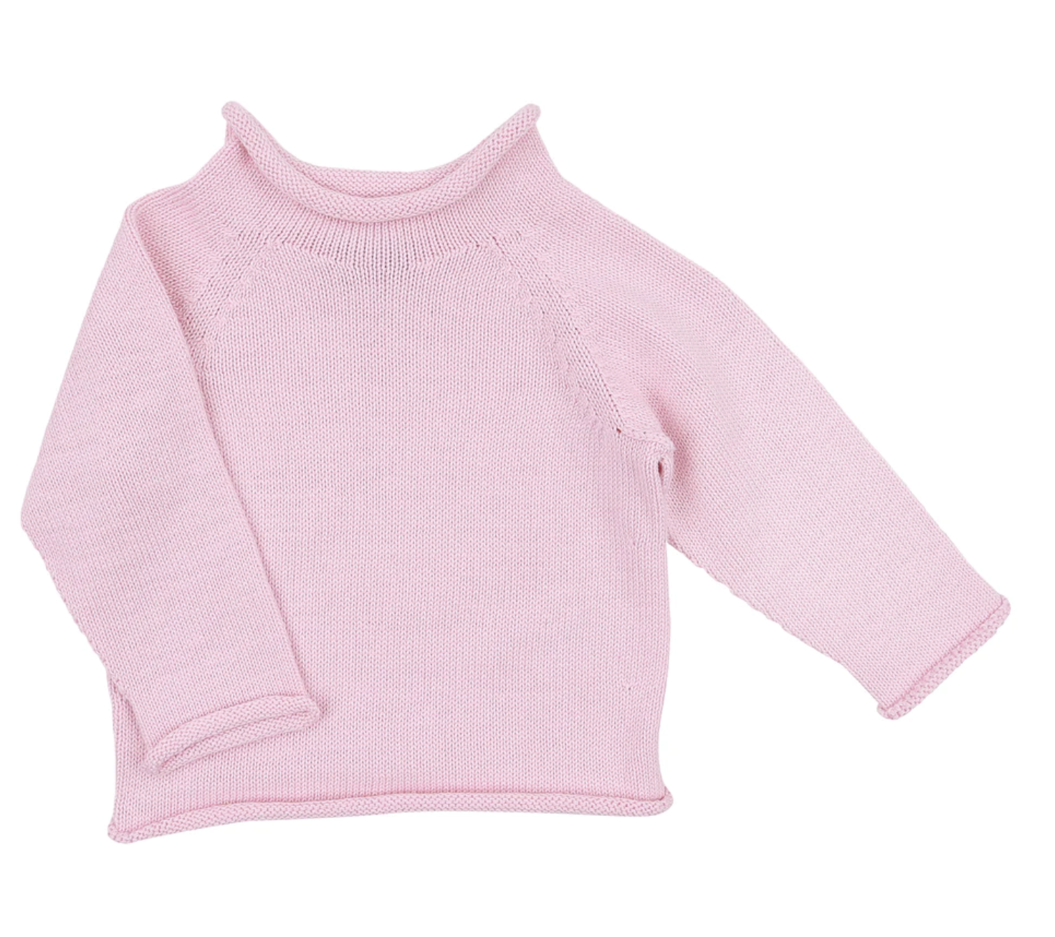 Essentials Knit Raglan Sweater - Pink