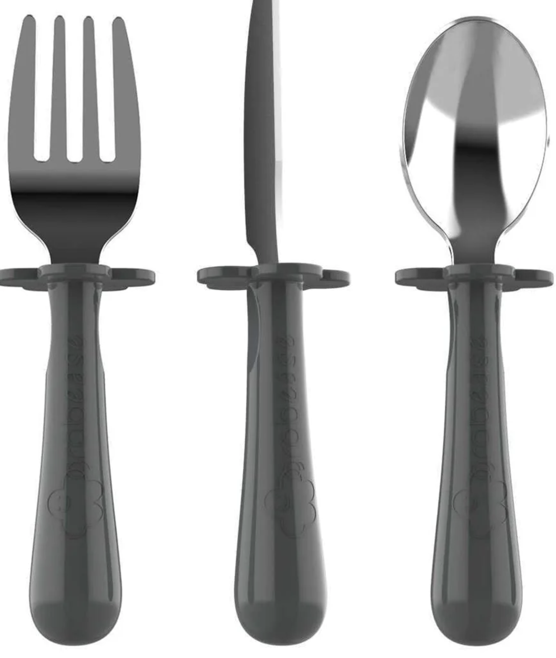 3 Piece Stainless Steel Utensils - Color Options