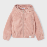 Sherpa Zip Hoodie - Pink