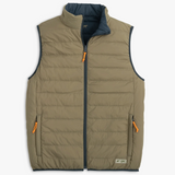 Youth Series Reversible Down Vest - Navy/Olive