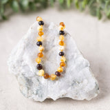 Raw Multi Baltic Amber Necklace