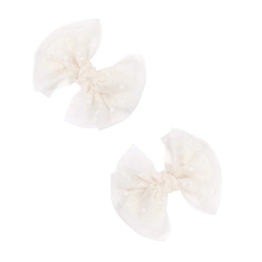 2PK Tulle Baby Fab Clip | Color Options