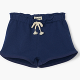 10YEARS LAST ONE Navy Paper Bag Shorts