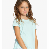 Girls Crew Neck Tee - Mist