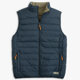 Youth Series Reversible Down Vest - Navy/Olive