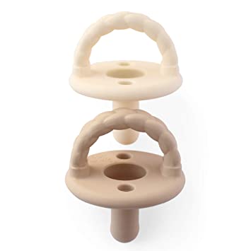 Buttercream/Toast Sweetie Soother™ Pacifier Set