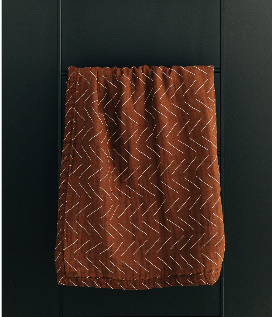 Rust Quilts Rust Mudcloth Muslin Quilt – Tweedle Beedle
