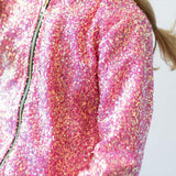 Hot Pink Sequin Jacket