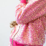 Hot Pink Sequin Jacket