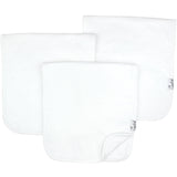 White Basics Premium Burp Cloth Set 3PK