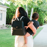 The Classic Diaper Bag Mini II - Ebony