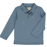 Blue Pique Spencer Polo