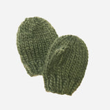 Knit Mittens - Olive