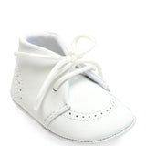 L'Amour Benny Lace up Bootie - White