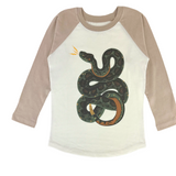 Long Sleeve Raglan- Snake Pass