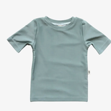 Boy's Rashguard Top | Teal Green