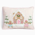 Candy Land Christmas Gingerbread Pillow christmas