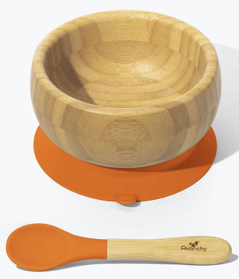 Avanchy Bamboo Baby Bowls | Color Options