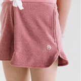 Cloud Shorts in Berry