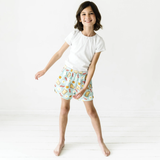 SIZE 4/5 ONLY Plush Shorts-Breakfast