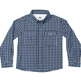 Flagler Fishing shirt | Navy/White Plaid