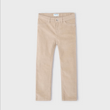 Corduroy Glitter Skinny Pant | Tan