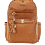 Cognac Boss Plus™ Backpack Diaper Bag