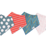 Slugger Bandana Bib Set 4PK