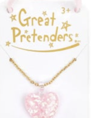 Glitter Heart Necklace