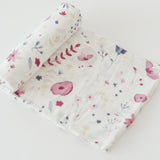 Deluxe Muslin Swaddle Single - Fairy Garden