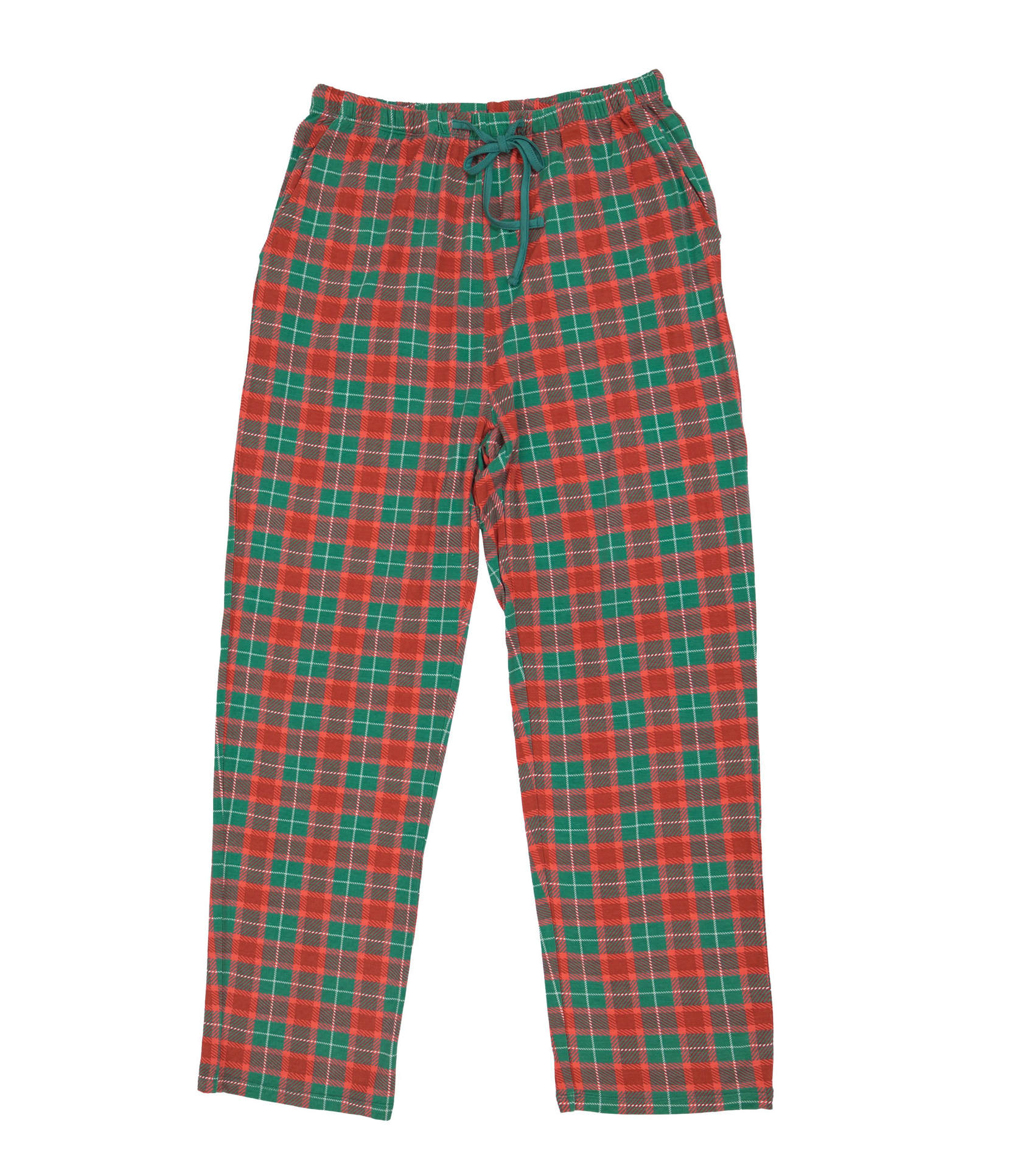 Holiday Plaid Adult - Red