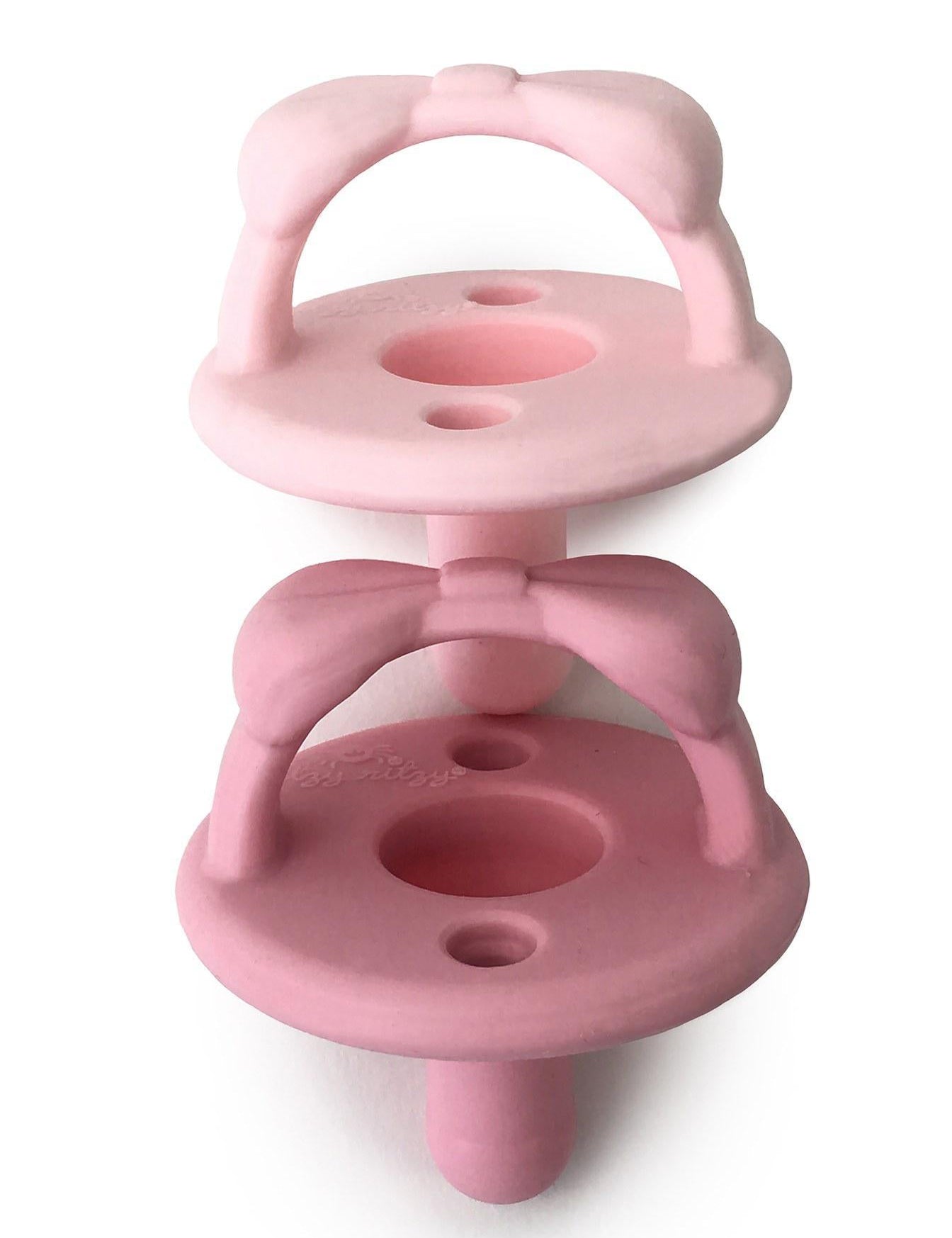 Sweetie Soother™ Pacifier Sets (2-pack) - Pink Bows