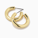 Chunky Gold Hoops