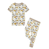 Jungle Friends Bamboo S/S Pajama Set