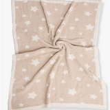 Kids Multi Print Luxury Soft Throw Blanket- Stars