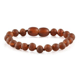 Baltic Amber Bracelets/Anklets | Raw Cognac