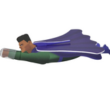 7" Super Hero Glider