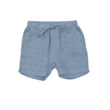 Soft Chambray Solid Muslin Short