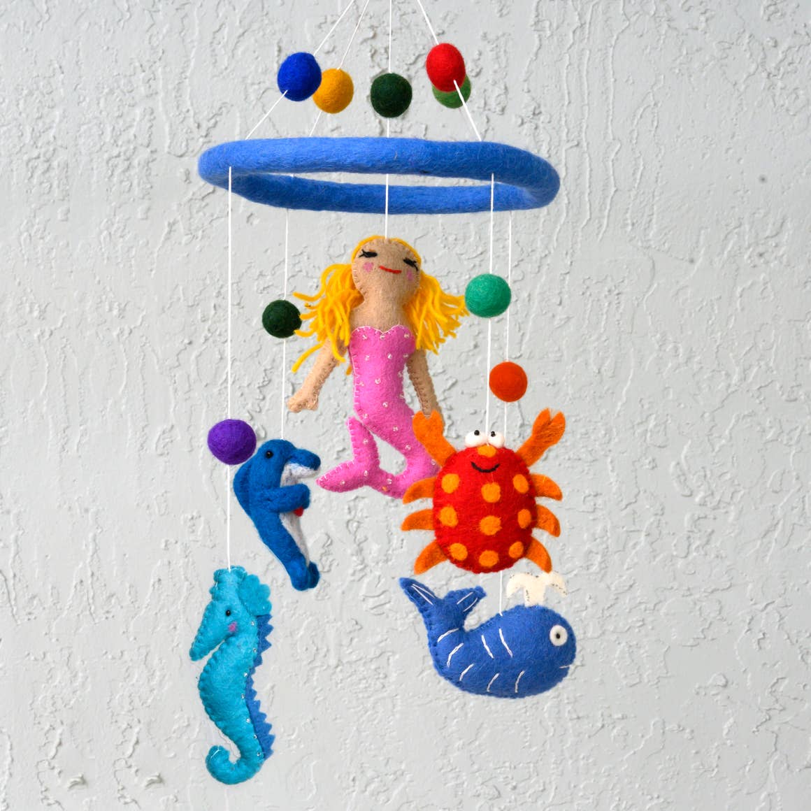 Baby Mobile - Mermaid and Sea Creature